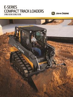 john deere 333e specifications